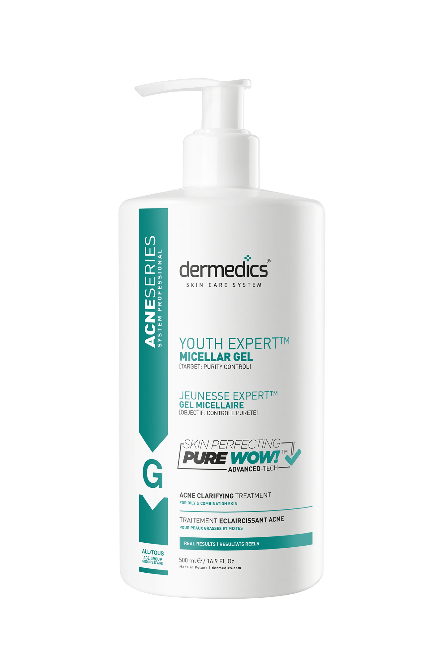 DERMEDICS® Acne Micellar Gel 500ml