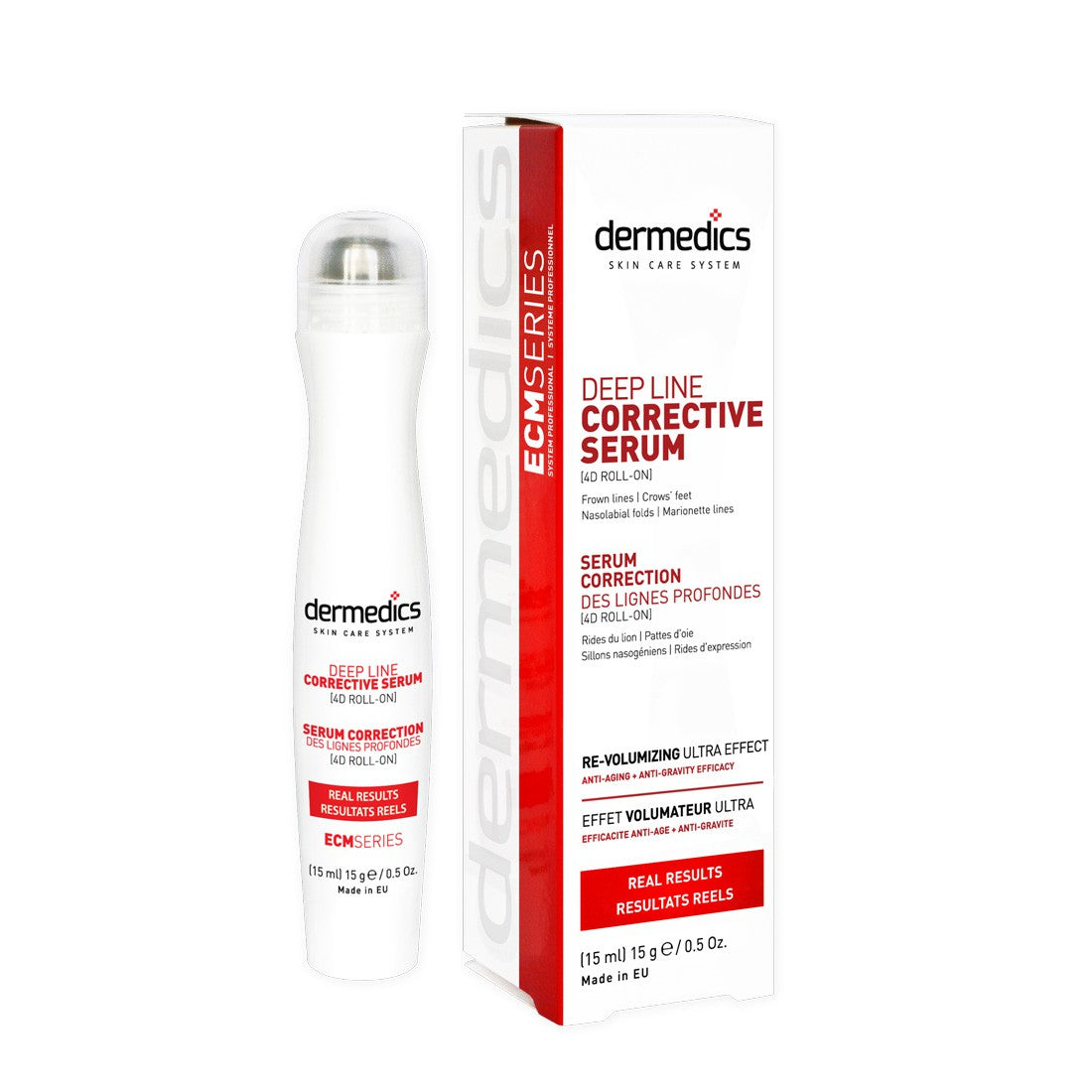 DERMEDICS® ECM Deep Line Corrective Serum [4D roll-on]