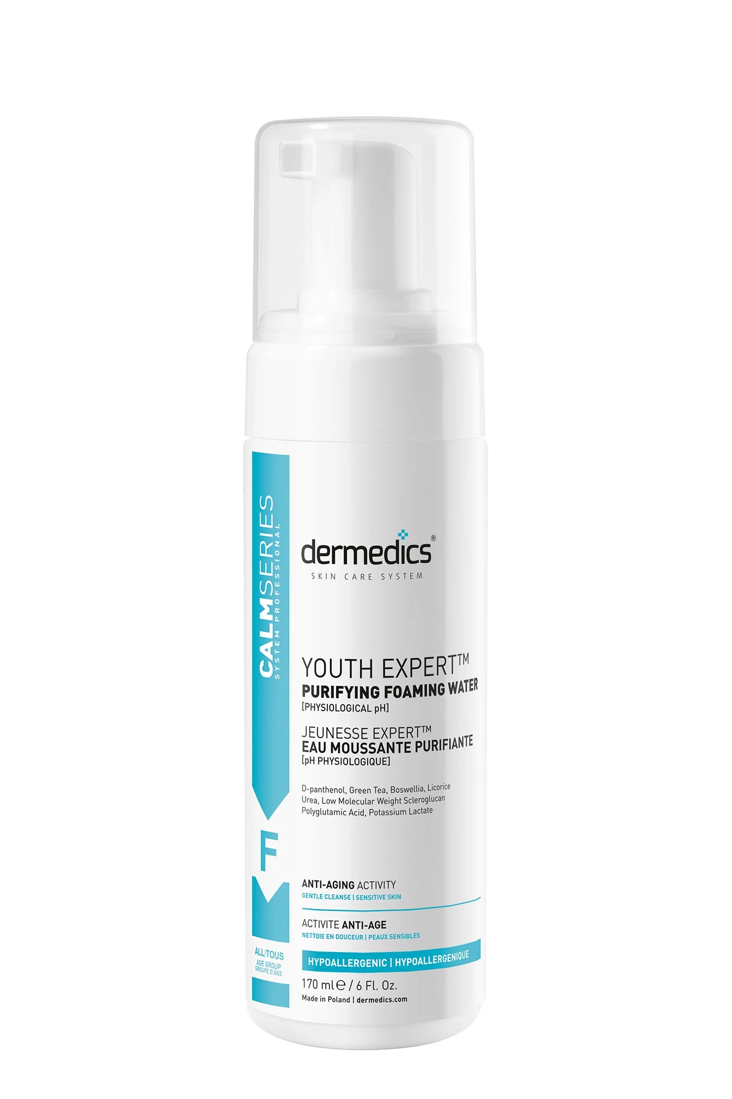 DERMEDICS® YOUTH EXPERT Purifying Foaming Water 170ML