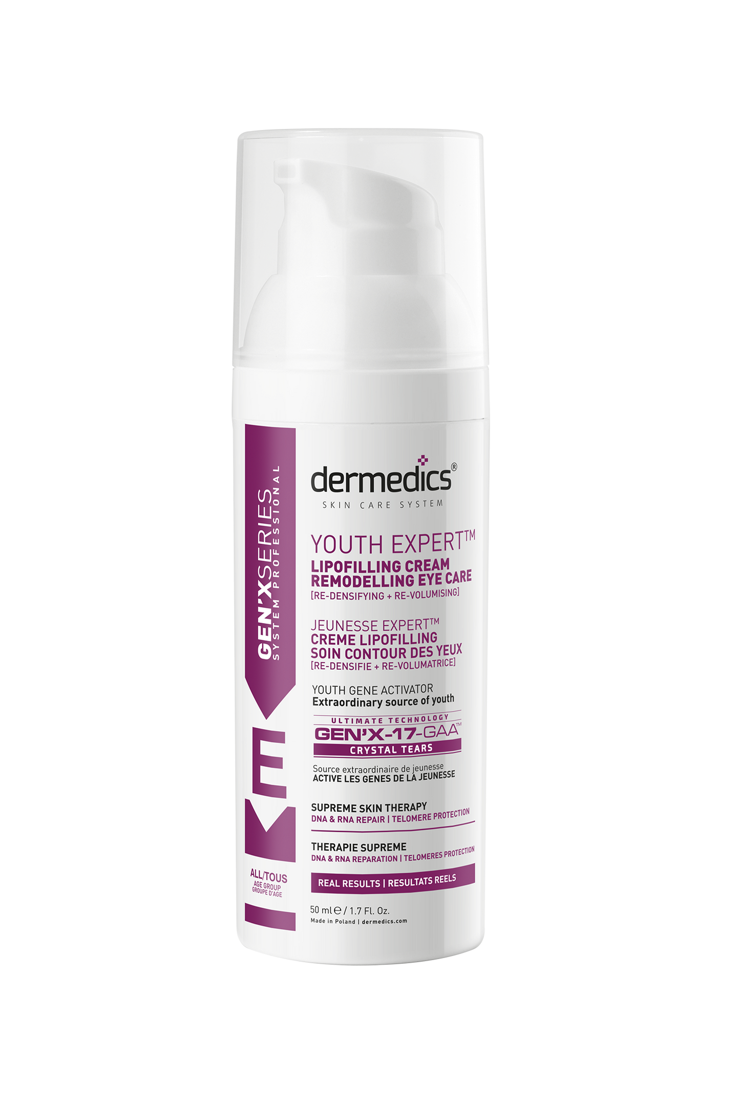 DERMEDICS® GENX YOUTH EXPERT Global Anti-Aging Cream Remodelling Eye Care 50ml