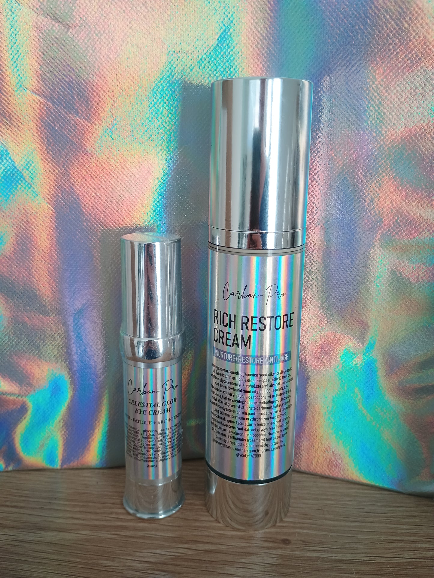 Rich restore + glow eye cream