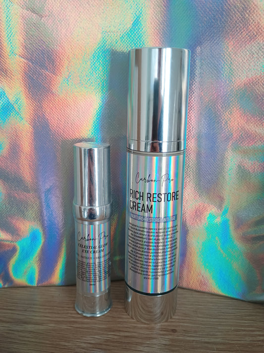 Rich restore + glow eye cream